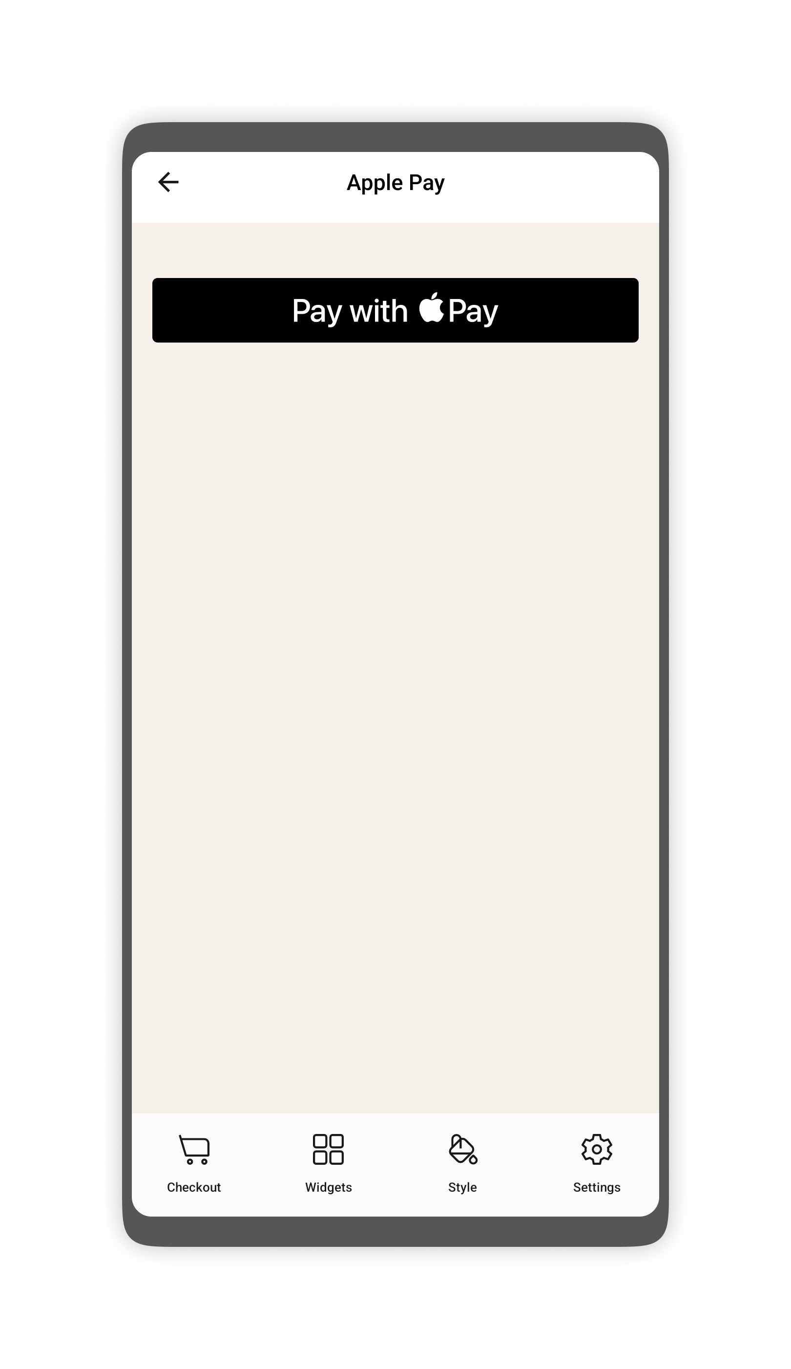 ApplePay View