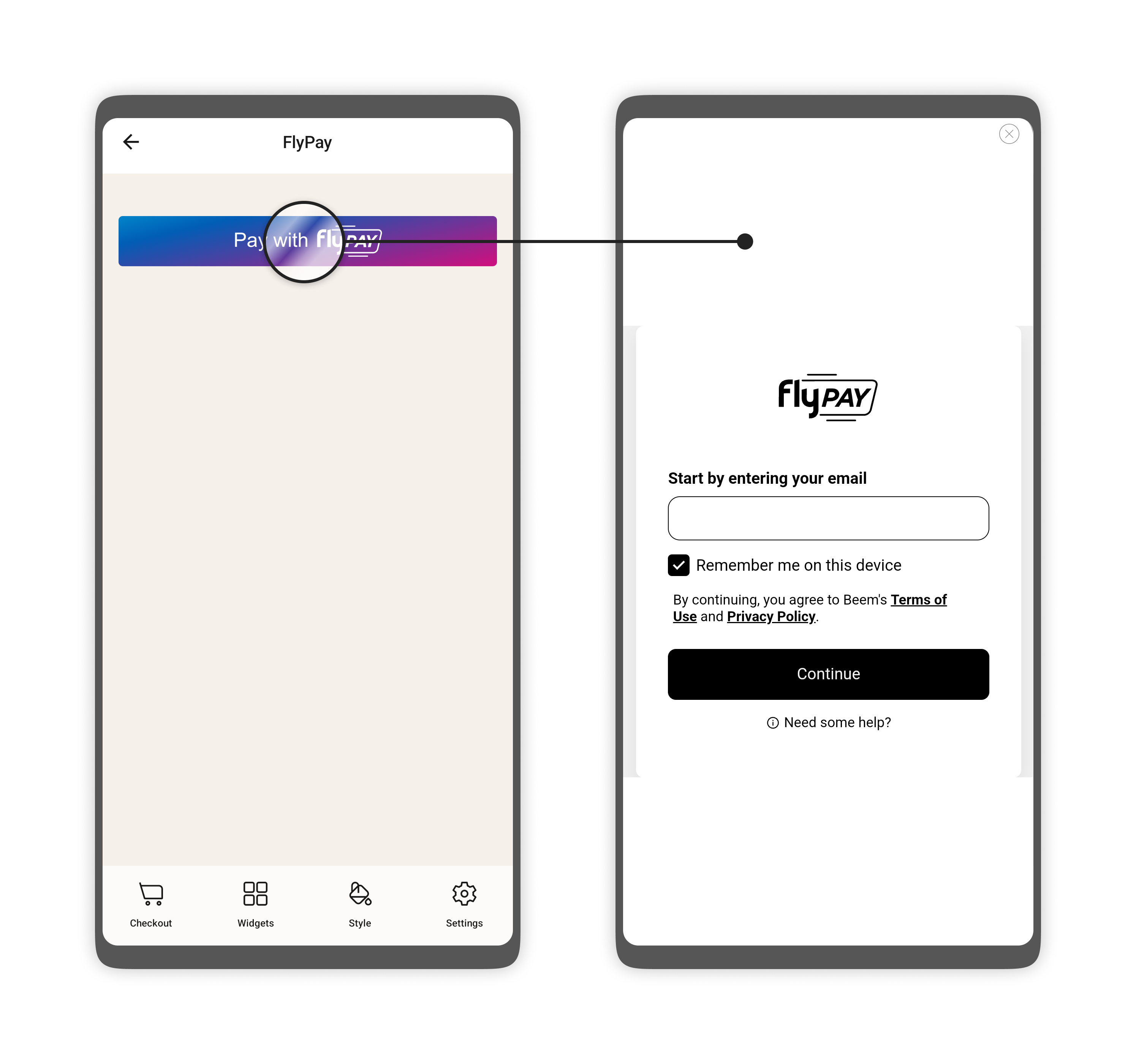 FlyPay View