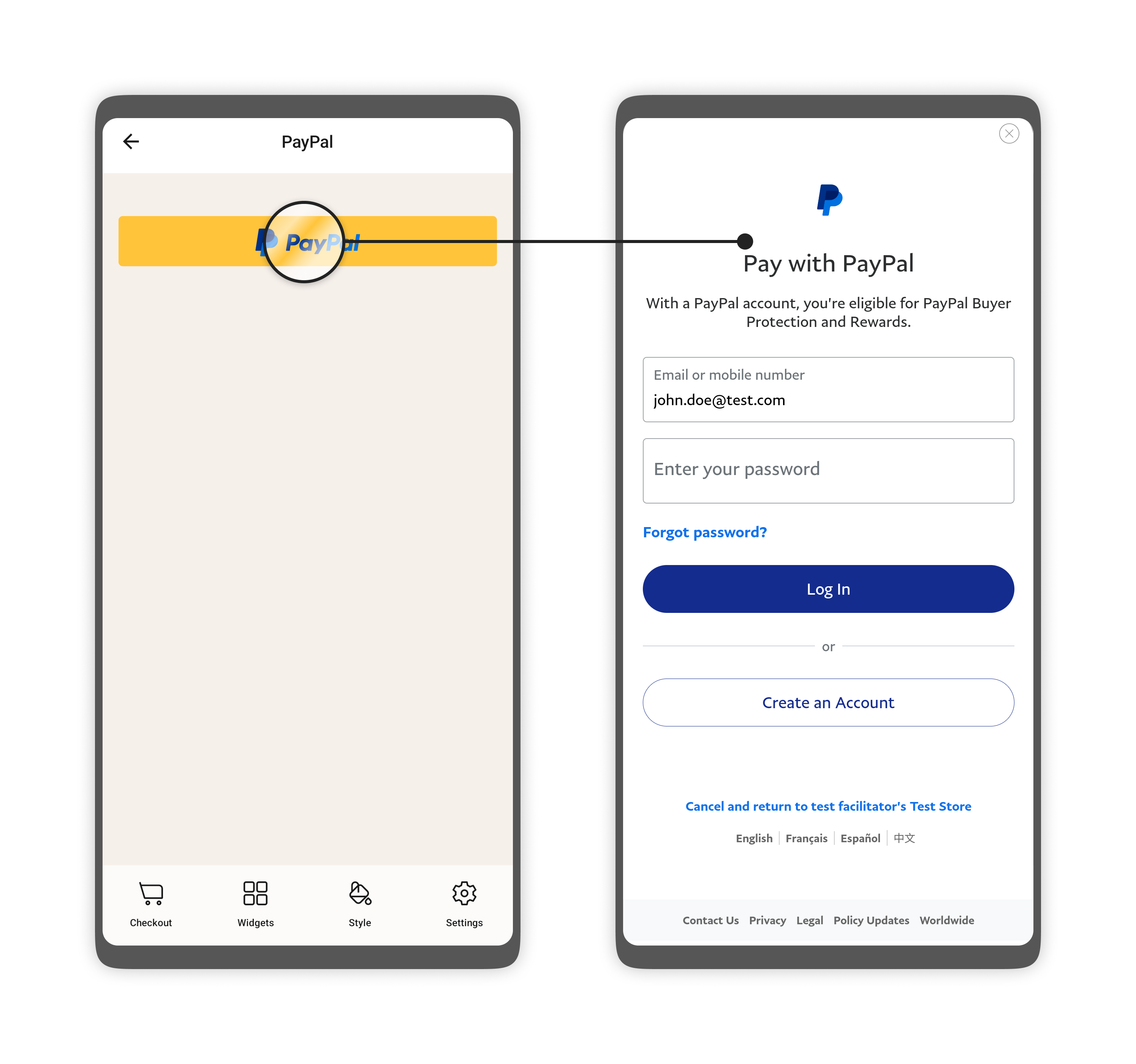 PayPal View